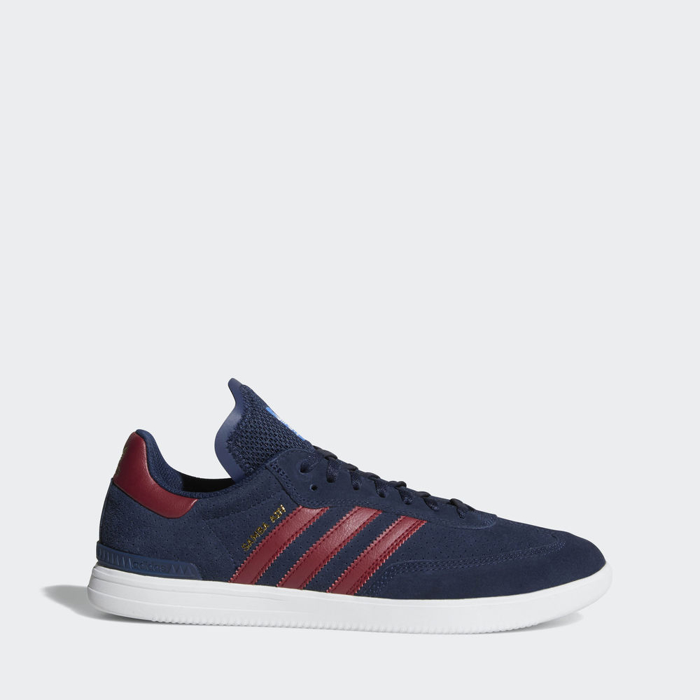 Adidas Samba Adv - αθλητικα παπουτσια ανδρικα - Σκουρο Μπλε/Μπορντο/Ασπρα,Μέγεθος: EU 36 – 54 2/3 (5